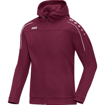 JAKO Kapuzenjacke Classico Unisex Rot