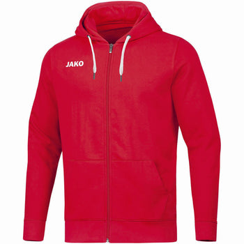 JAKO Kapuzenjacke Base Unisex Rot