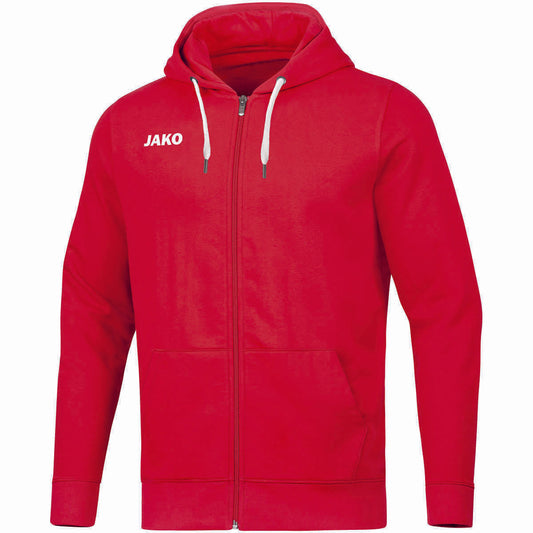 JAKO Kapuzenjacke Base Kinder Rot