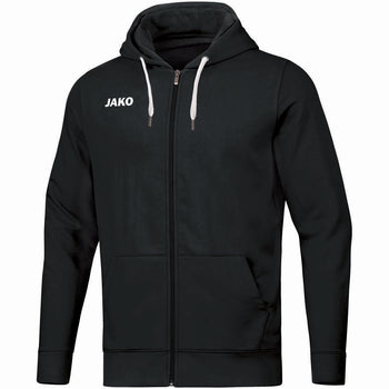JAKO Kapuzenjacke Base (schwarz)
