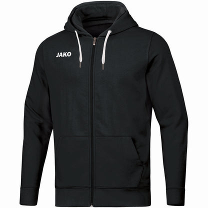 JAKO Kapuzenjacke Base (schwarz)