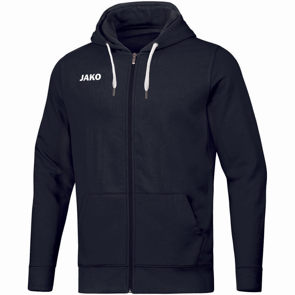 JAKO Kapuzenjacke Base Kinder Schwarz