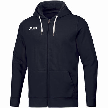 JAKO Kapuzenjacke Base Kinder Schwarz