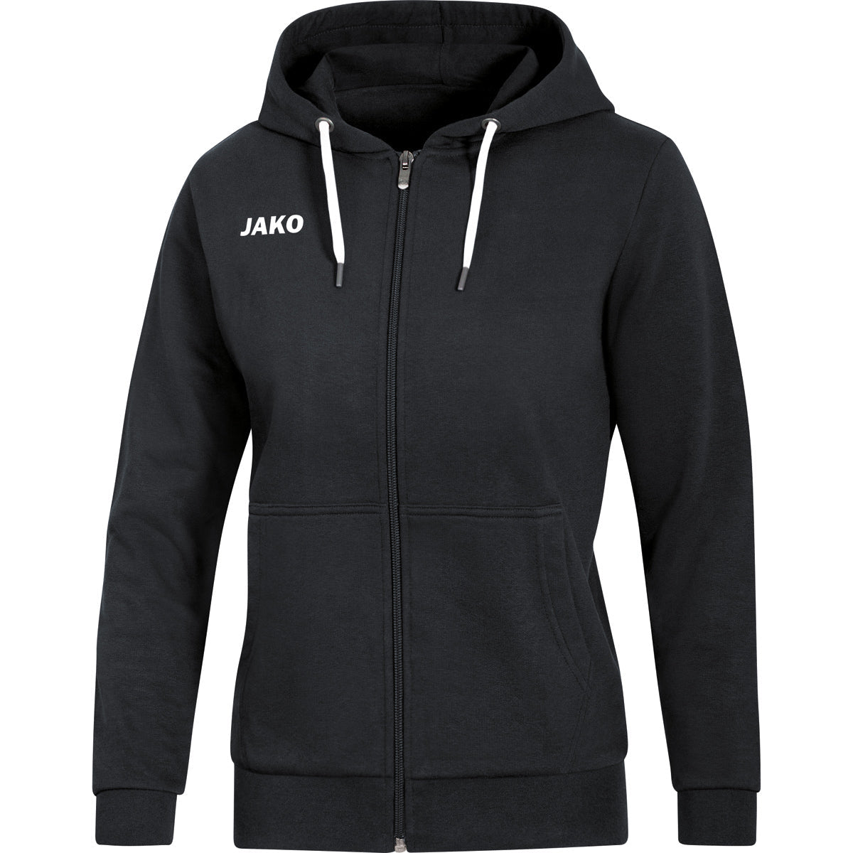 JAKO Kapuzenjacke Base Damen Schwarz