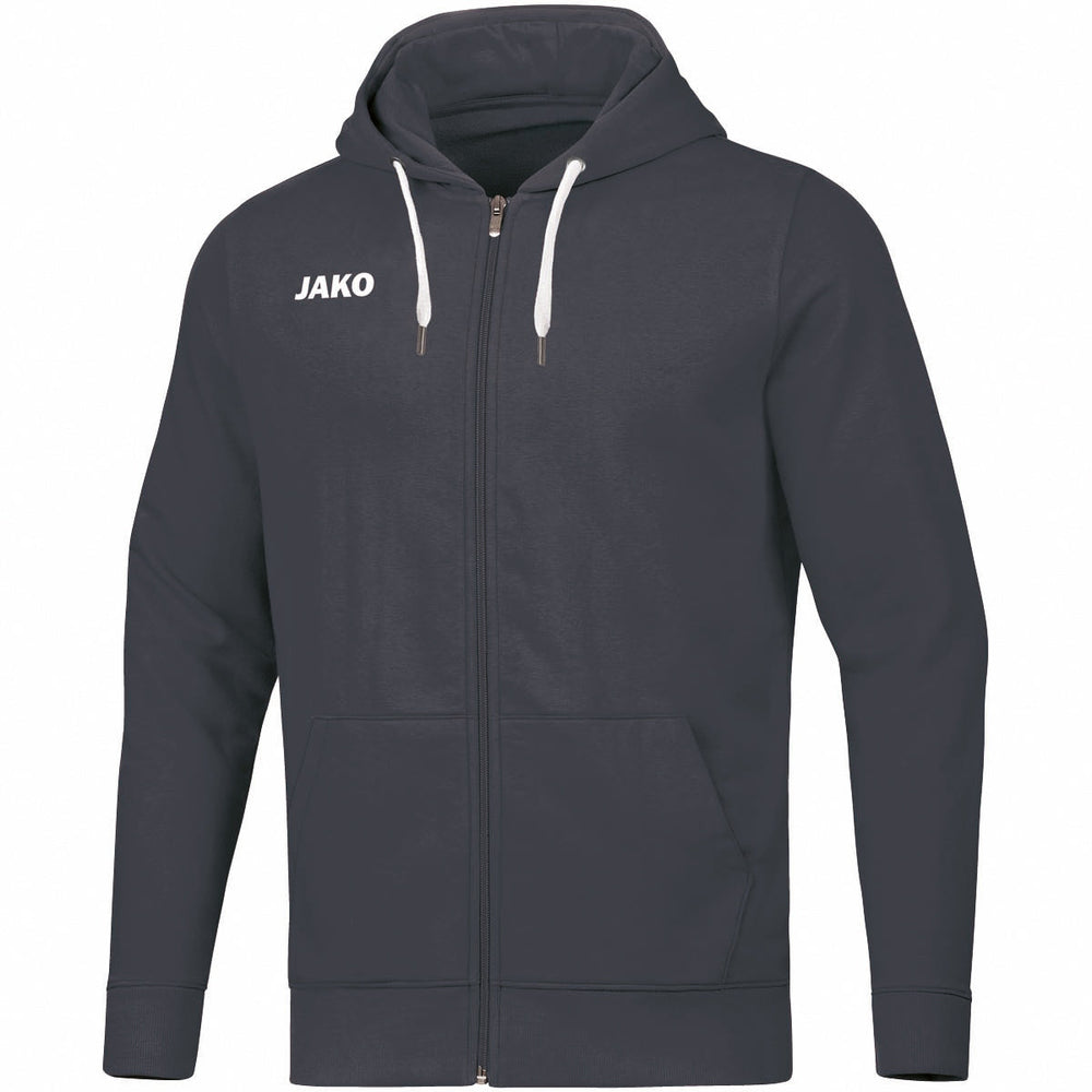 JAKO Kapuzenjacke Base Kinder Grau