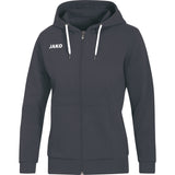 JAKO Kapuzenjacke Base Damen (anthrazit)