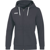JAKO Kapuzenjacke Base Damen Grau
