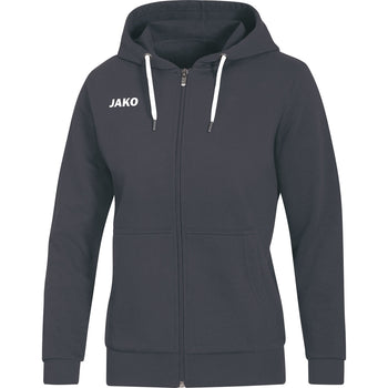 JAKO Kapuzenjacke Base Damen Grau