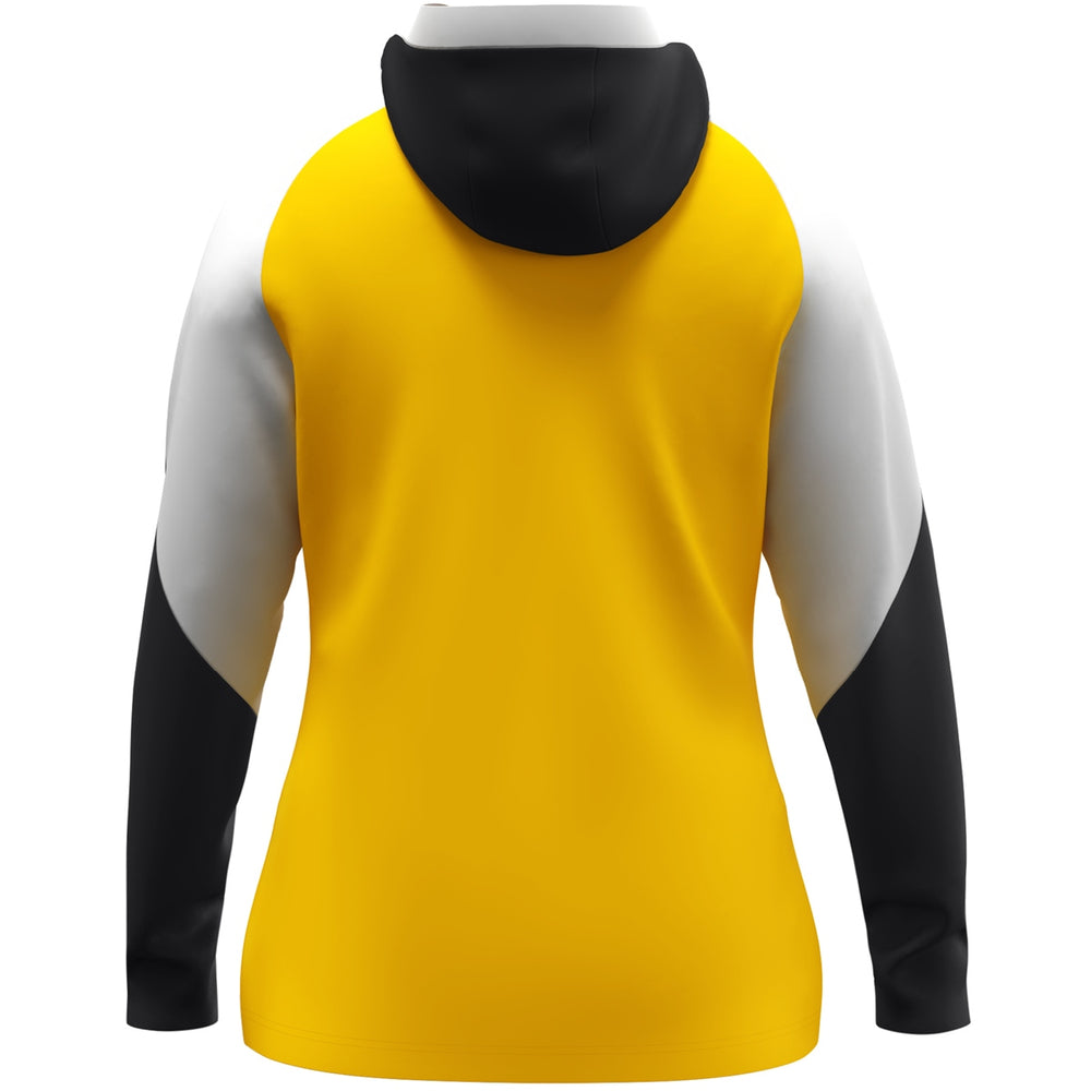 JAKO Kapuzenjacke Dynamic Damen (gelb/weiß/schwarz)