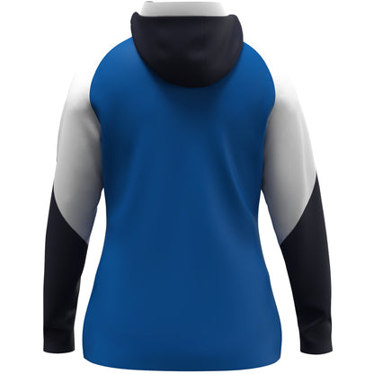 JAKO Kapuzenjacke Dynamic Damen (royal/weiß/marine)