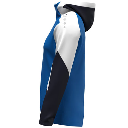 JAKO Kapuzenjacke Dynamic Damen (royal/weiß/marine)