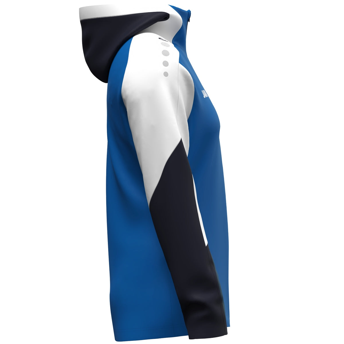 JAKO Kapuzenjacke Dynamic Damen (royal/weiß/marine)