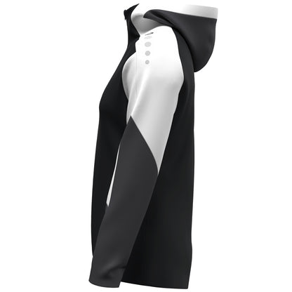 JAKO Kapuzenjacke Dynamic Damen (schwarz/weiß/anthrazit)