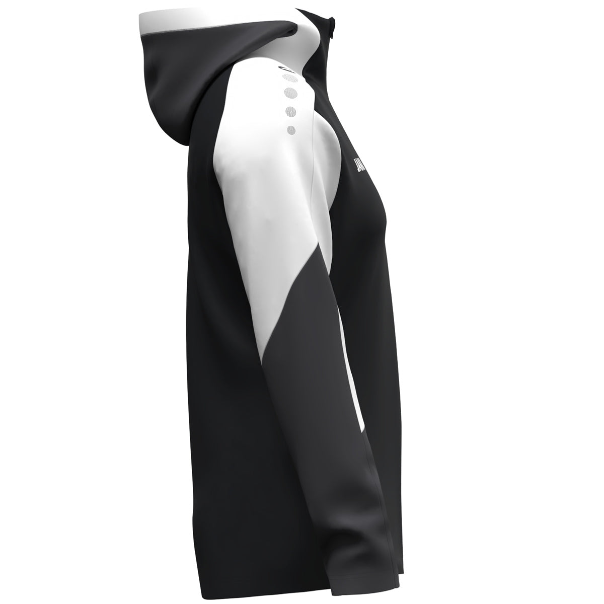 JAKO Kapuzenjacke Dynamic Damen (schwarz/weiß/anthrazit)