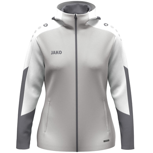 JAKO Kapuzenjacke Dynamic Damen Grau