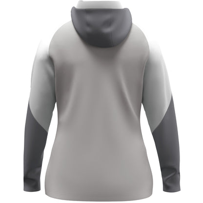 JAKO Kapuzenjacke Dynamic Damen (hellgrau/weiß/grau)