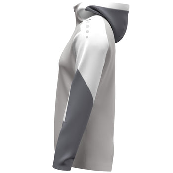 JAKO Kapuzenjacke Dynamic Damen (hellgrau/weiß/grau)