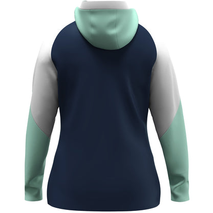 JAKO Kapuzenjacke Dynamic Damen (marine/weiß/minze)