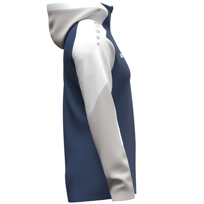 JAKO Kapuzenjacke Dynamic Damen (nachtblau/weiß/hellgrau)