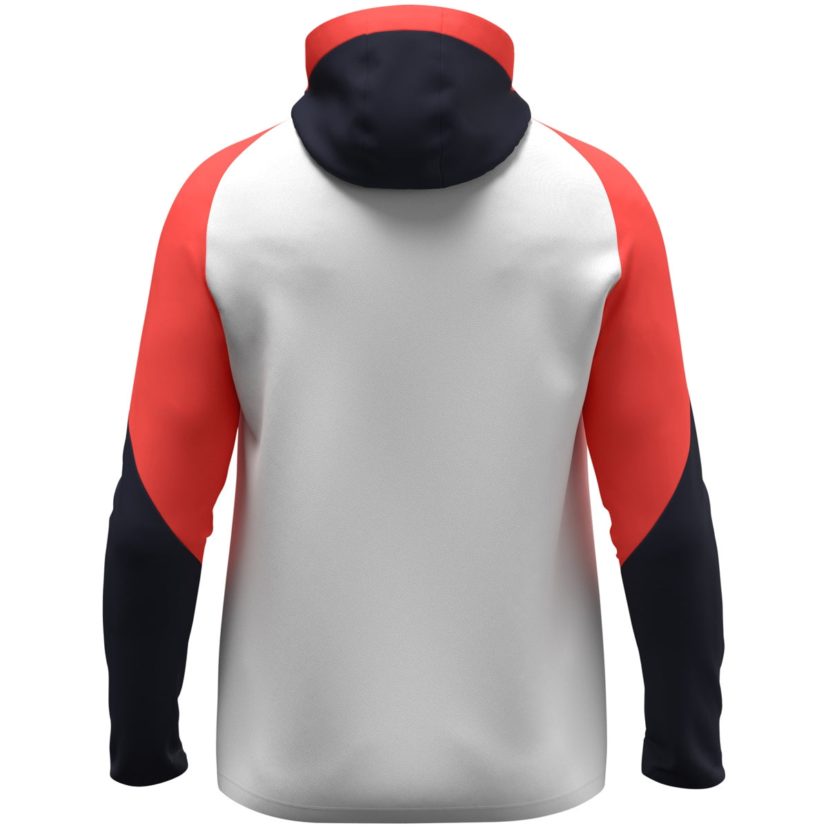 JAKO Kapuzenjacke Dynamic (weiß/coral/marine)