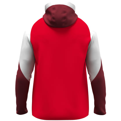 JAKO Kapuzenjacke Dynamic (rot/weiß/dunkelrot)