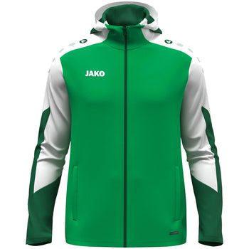 JAKO Kapuzenjacke Dynamic Kinder Grün