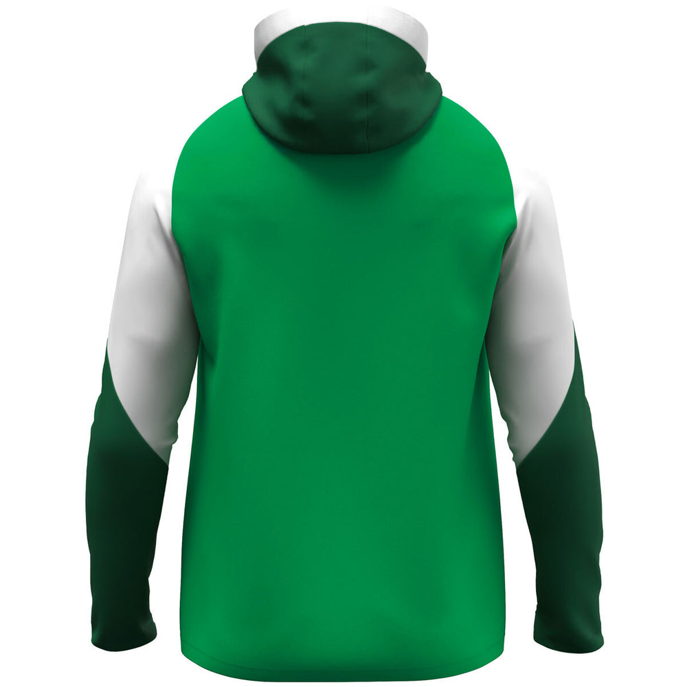 JAKO Kapuzenjacke Dynamic (grün/weiß/dunkelgrün)