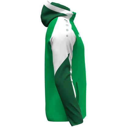 JAKO Kapuzenjacke Dynamic (grün/weiß/dunkelgrün)