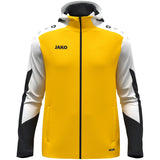 JAKO Kapuzenjacke Dynamic (gelb/weiß/schwarz)