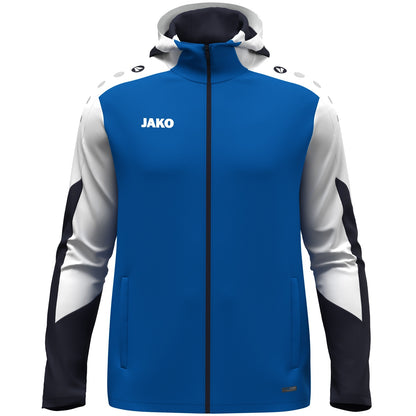 JAKO Kapuzenjacke Dynamic (royal/weiß/marine)