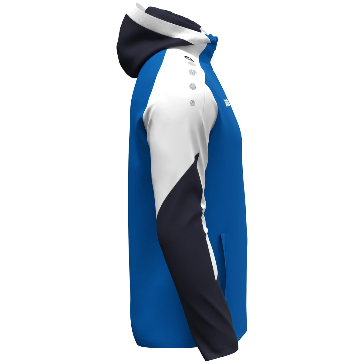 JAKO Kapuzenjacke Dynamic (royal/weiß/marine)