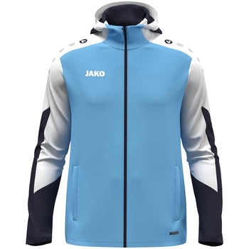 JAKO Kapuzenjacke Dynamic (skyblue/weiß/marine)