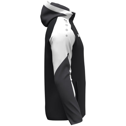 JAKO Kapuzenjacke Dynamic (schwarz/weiß/anthrazit)