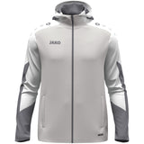 JAKO Kapuzenjacke Dynamic (hellgrau/weiß/grau)
