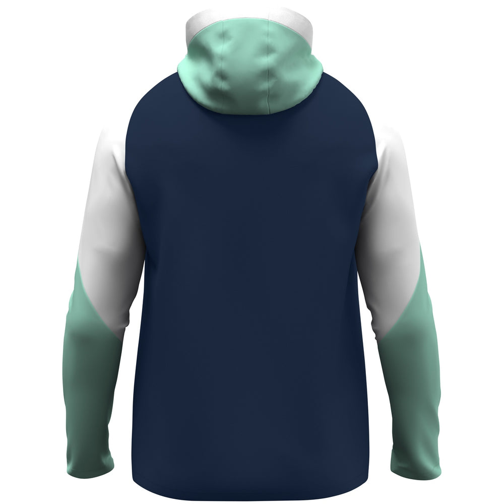 JAKO Kapuzenjacke Dynamic (marine/weiß/minze)