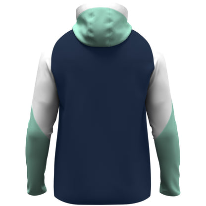 JAKO Kapuzenjacke Dynamic (marine/weiß/minze)