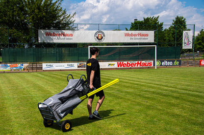 Powershot Der ultimative Gerätewagen-Fußball Grau Weiß
