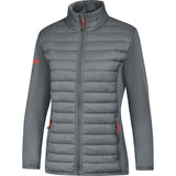JAKO Hybridjacke Premium Damen (steingrau)