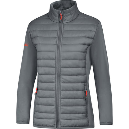 JAKO Hybridjacke Premium Damen (steingrau)