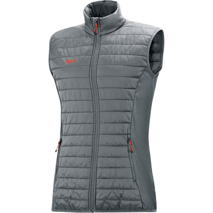 JAKO Steppweste Premium Damen (steingrau)
