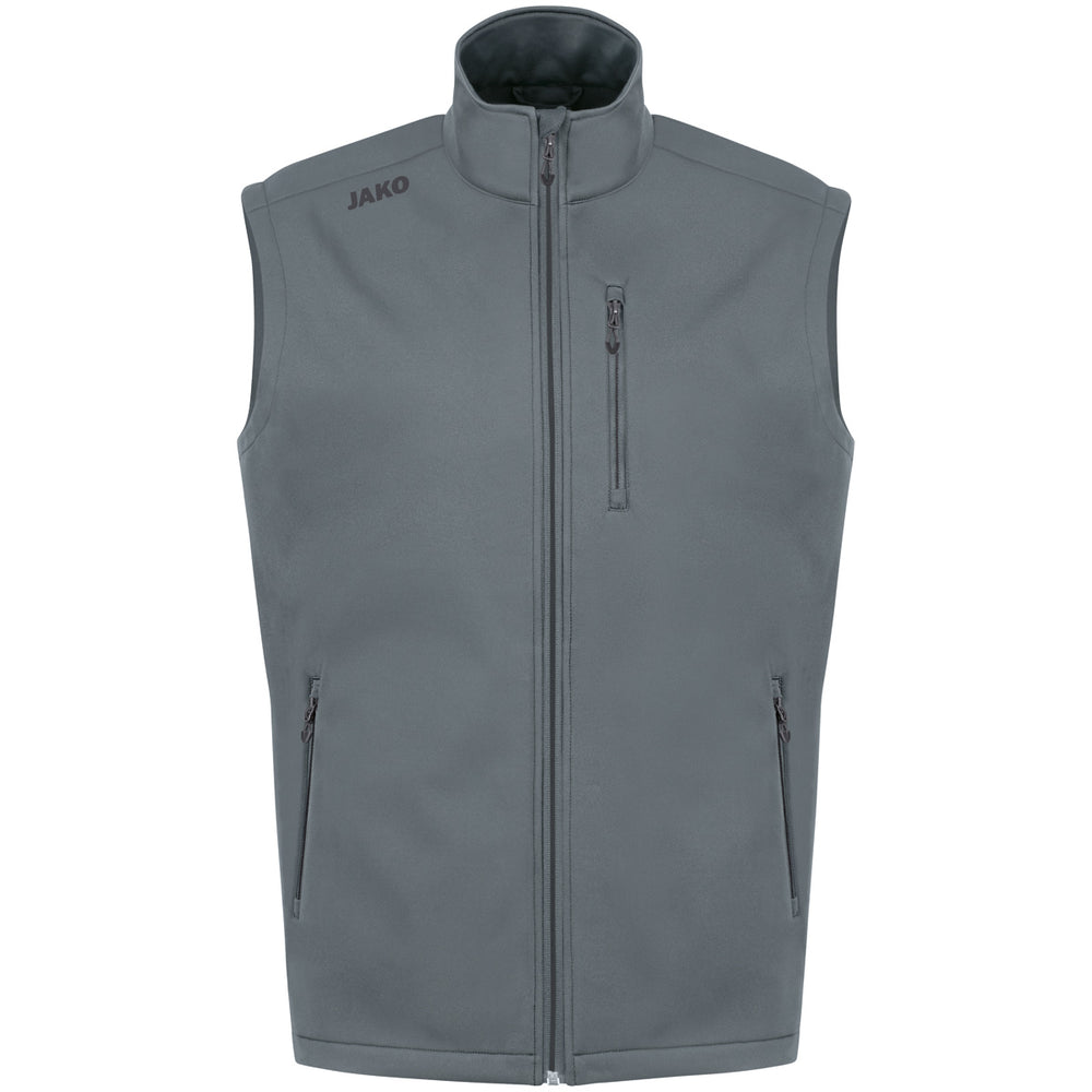 JAKO Softshellweste Premium (steingrau)