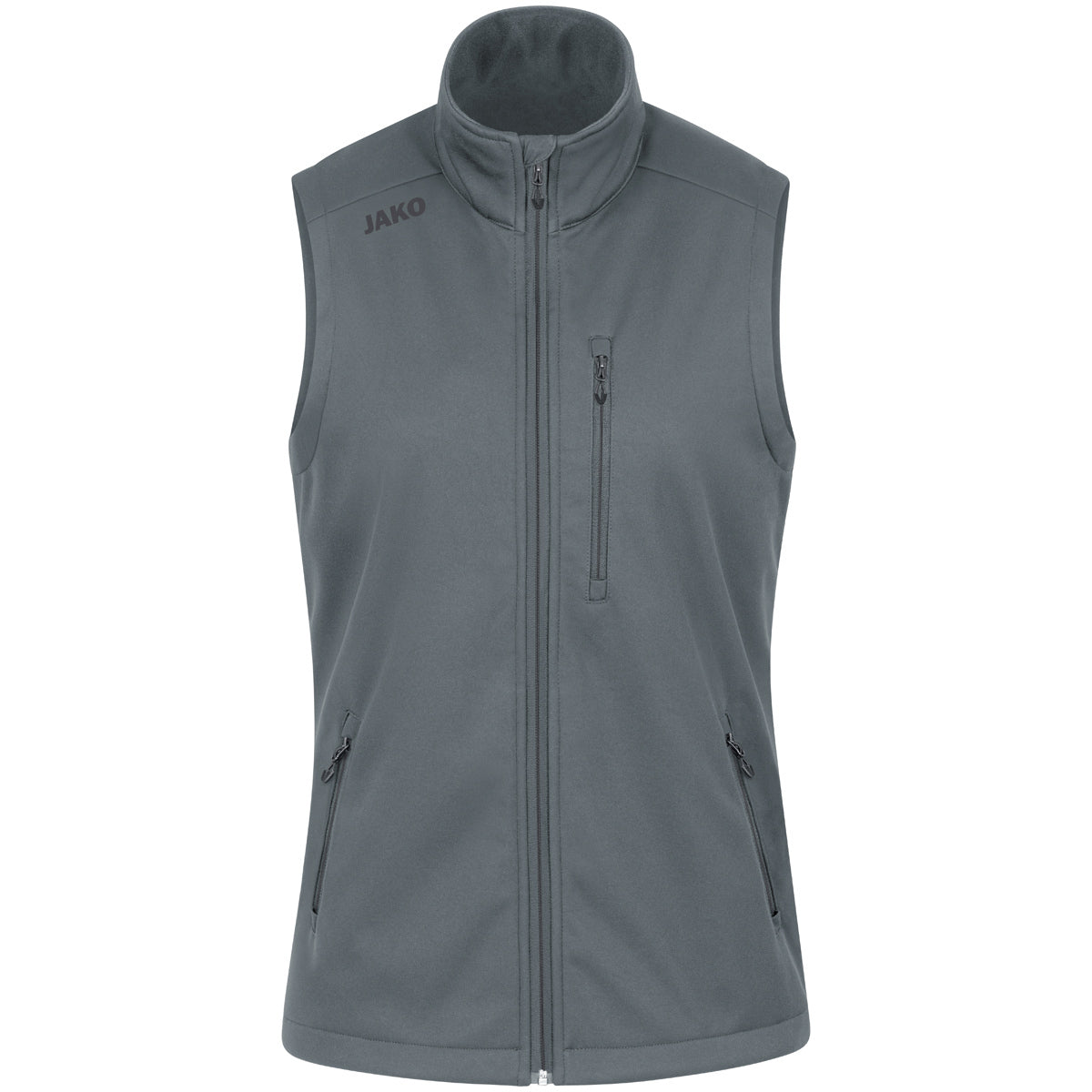 JAKO Softshellweste Premium Damen (steingrau)
