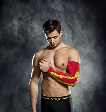 SELECT Kompressions-Armbandage Unisex Rot