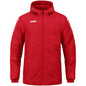 JAKO Coachjacke Team mit Kapuze Kinder Rot