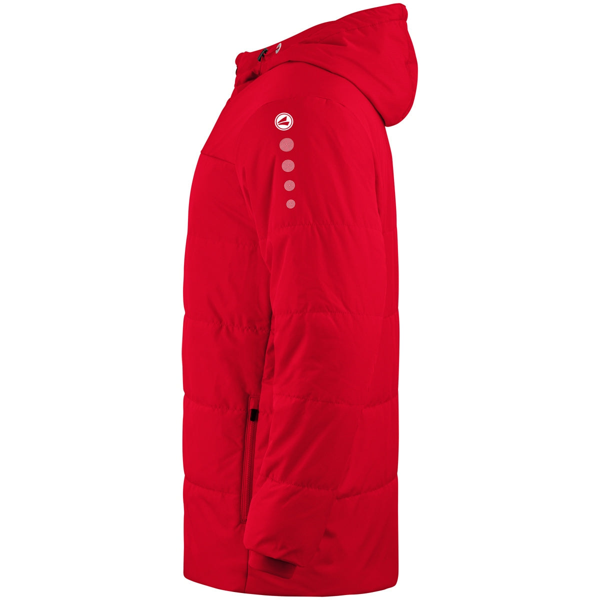 JAKO Coachjacke Team mit Kapuze (rot)