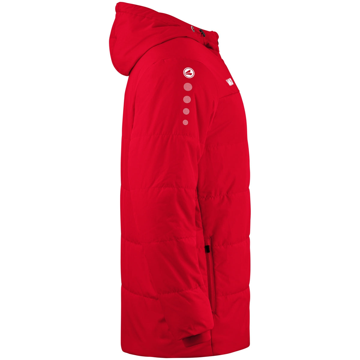 JAKO Coachjacke Team mit Kapuze (rot)