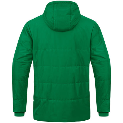 JAKO Coachjacke Team mit Kapuze (sportgrün)