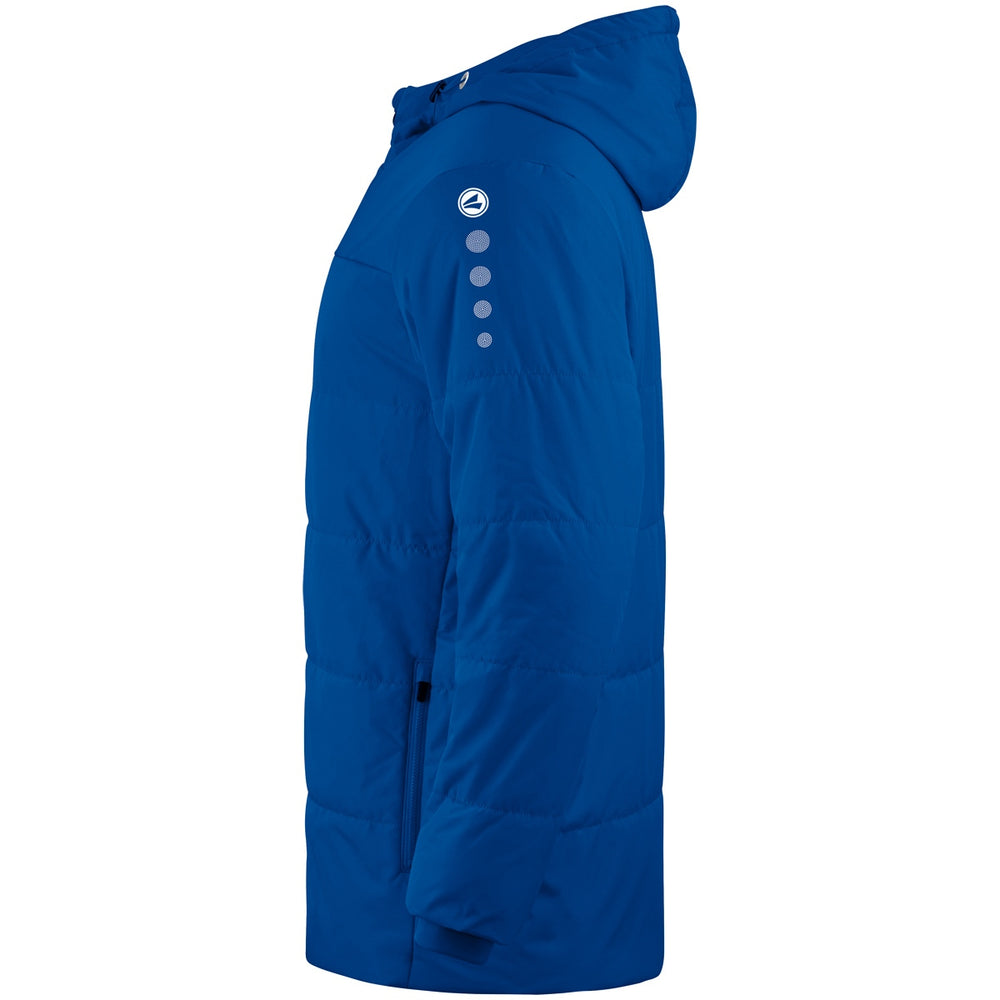 JAKO Coachjacke Team mit Kapuze (royal)