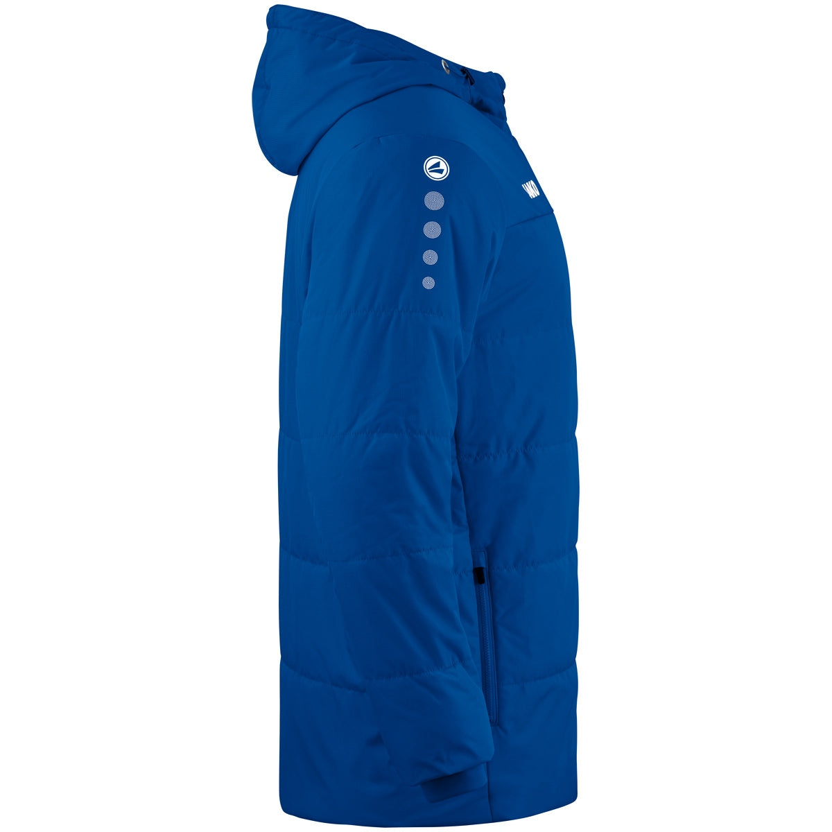 JAKO Coachjacke Team mit Kapuze (royal)