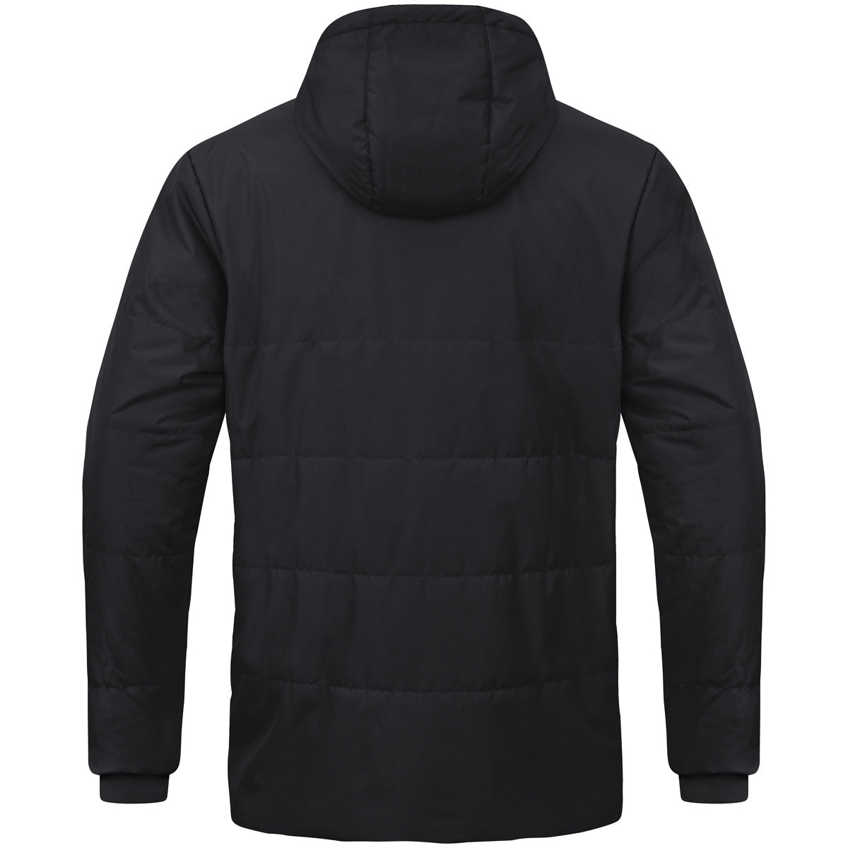 JAKO Coachjacke Team mit Kapuze (schwarz)
